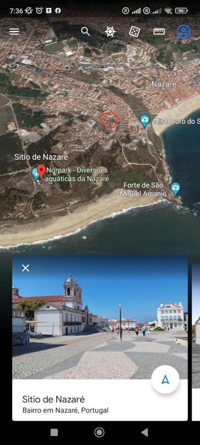 Big Wave House Apartment Nazare Bagian luar foto